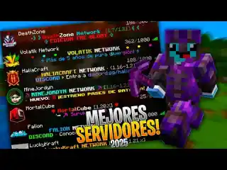 Miniatura de: TOP 7 MEJORES SERVIDORES de Minecraft Hispano 2026